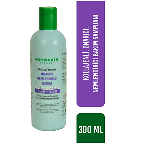 Novocrin Collagen (KOLLAJEN  ) Onarıcı Ve Nemlendirici Bakım Şampuan 300 ML